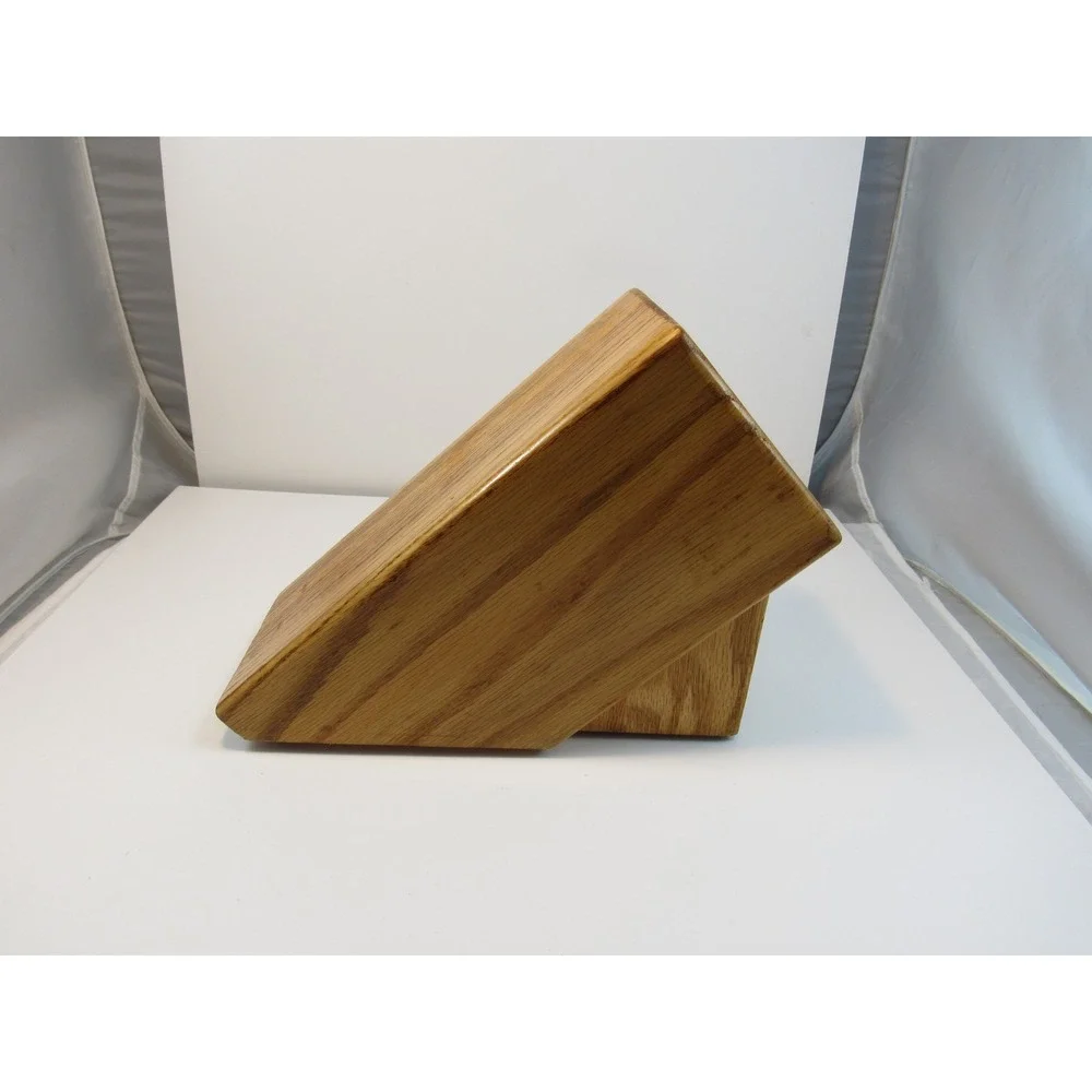 Cutco Wooden Knife Block Stand Organizer Holder Kitchen Countertop